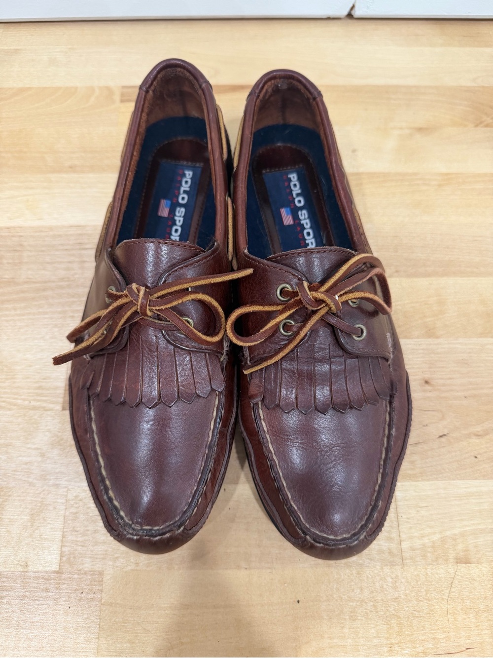 Ralph Lauren Polo Sport Loafer Moccasin Mens Size 9D Casual Preppy